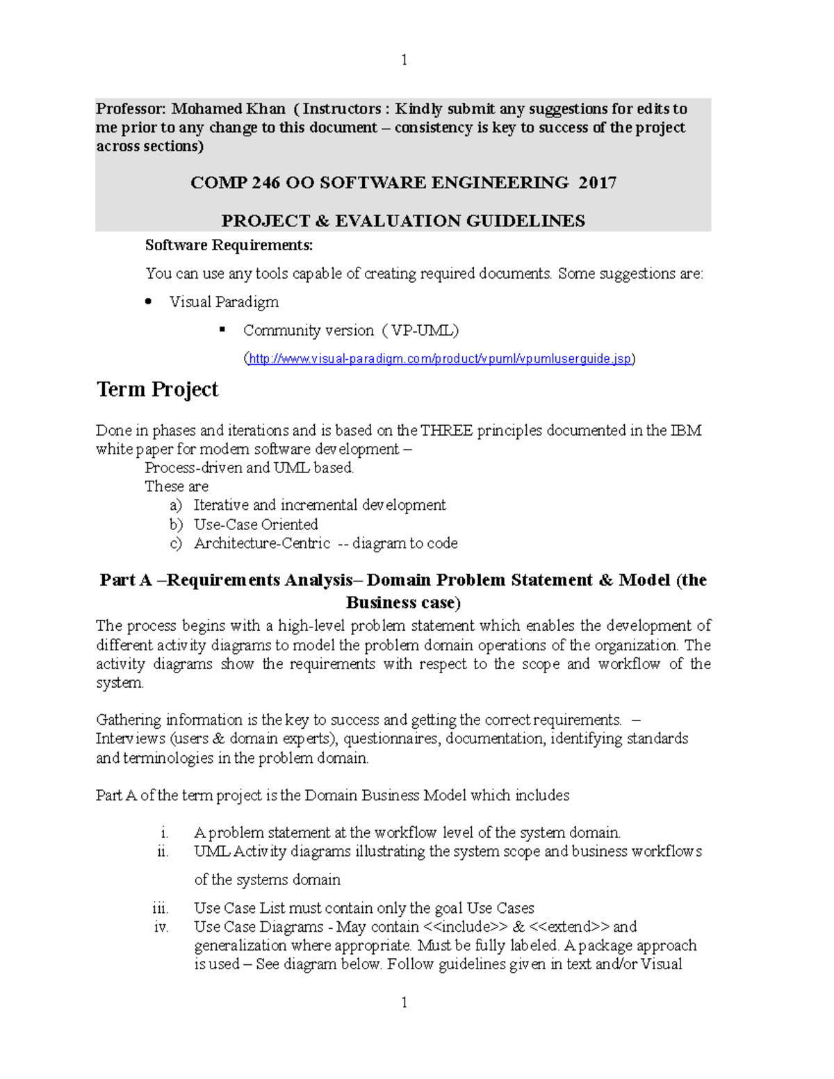 COMP+246-+Group+Project 2017 121 - 1 Professor: Mohamed Khan ...