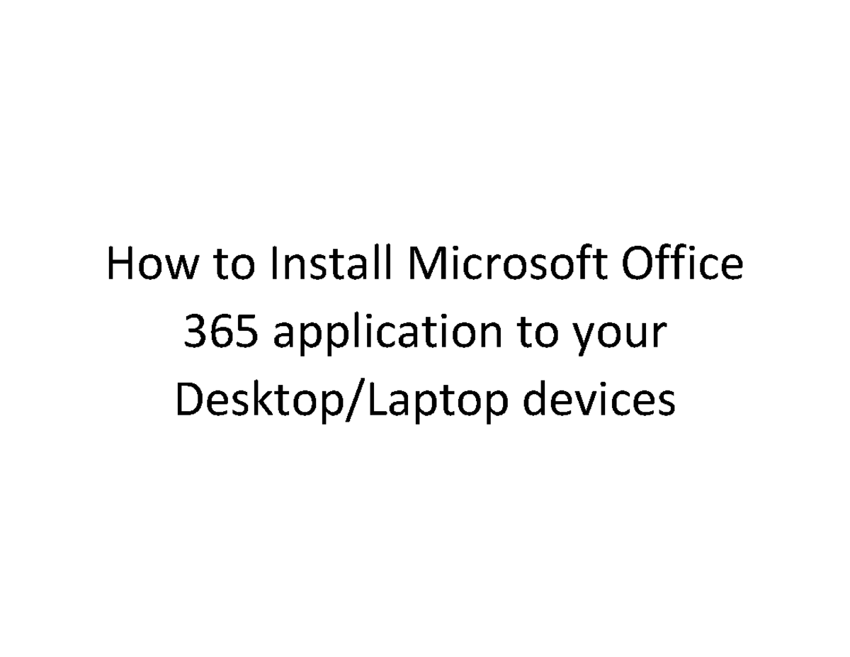 how-to-install-ms-office-365-how-to-install-microsoft-office-365