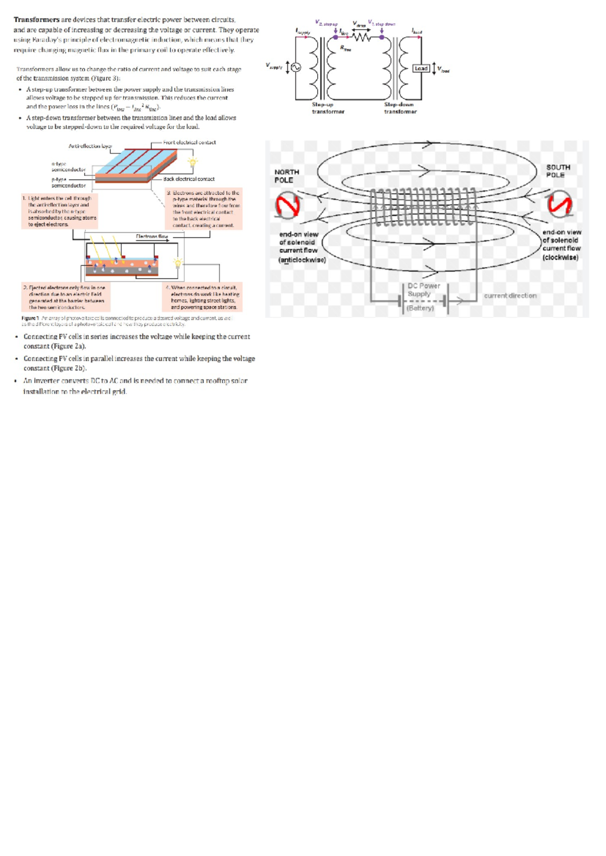 Physics u3 summary - cheat sheet - Transformers are devices that ...