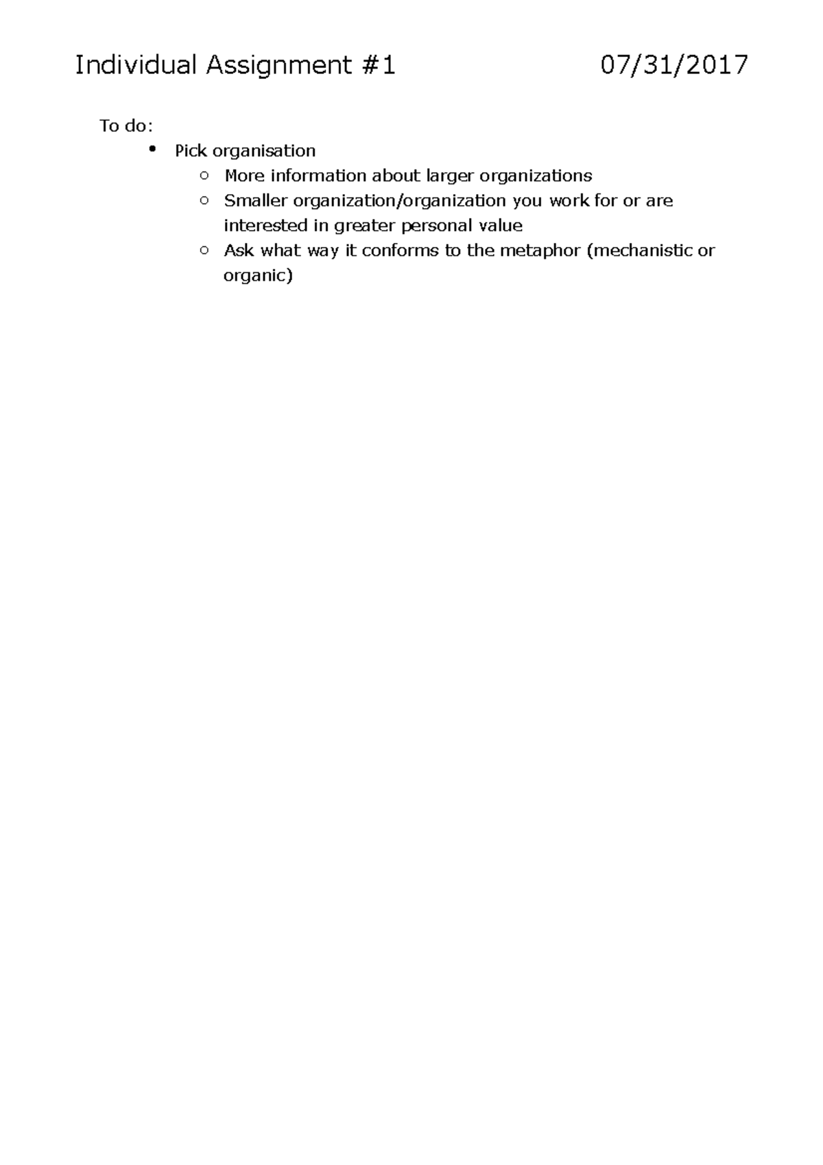 MGMT 318 Tutorials - Tutorial notes for the entirety of the course ...