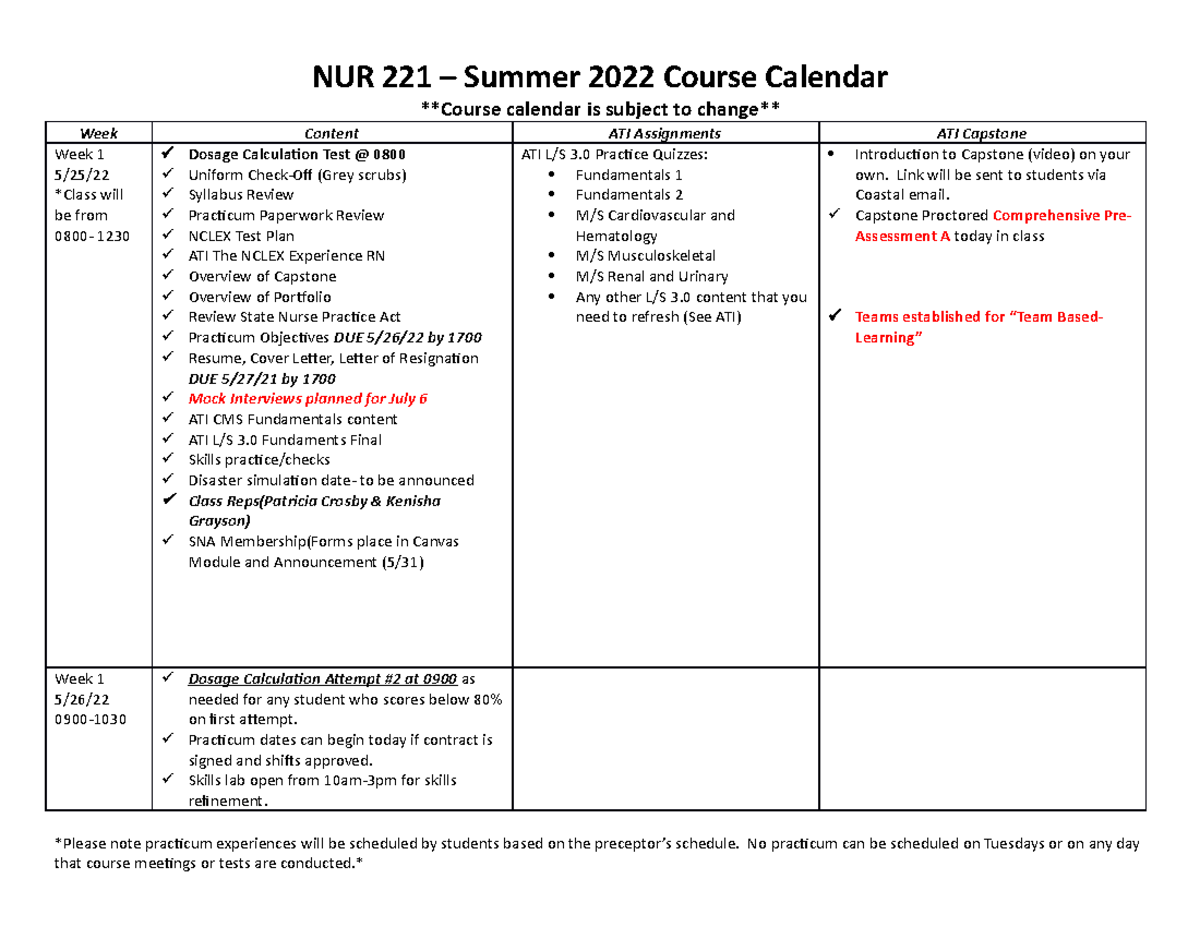 NUR 221 Summer 2022 Course Calendar Course Calendar Is Subject To getting-started-with-the-canvas-calendar-learning-technologies