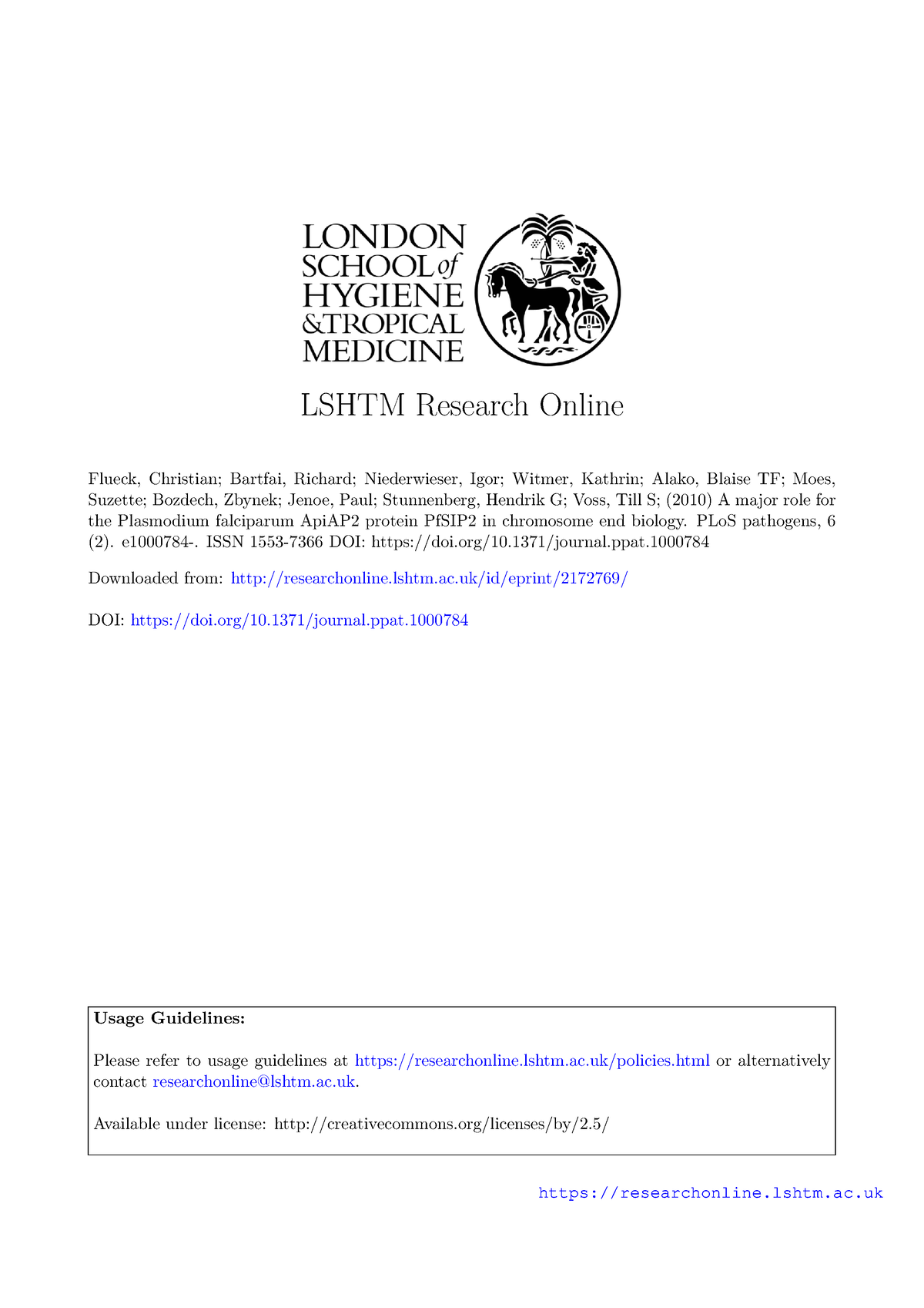 lshtm thesis online