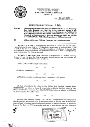 BIR Form 1905 January 2018 ENCS Corrected - (To Be Filled Out By BIR ...