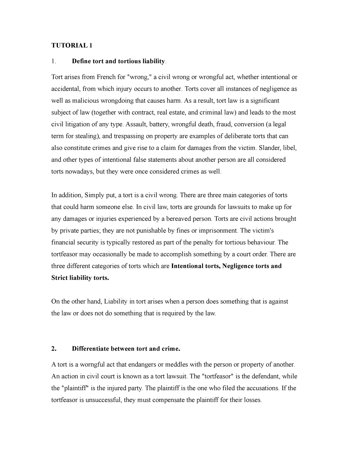 torts-law-tutorial-1-do-well-tutorial-1-define-tort-and-tortious