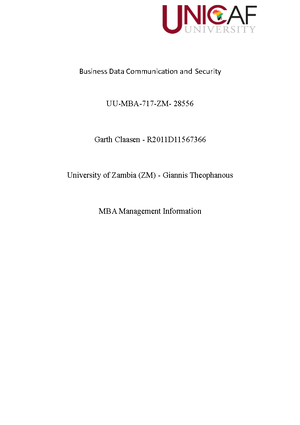 business communication assignment for mba