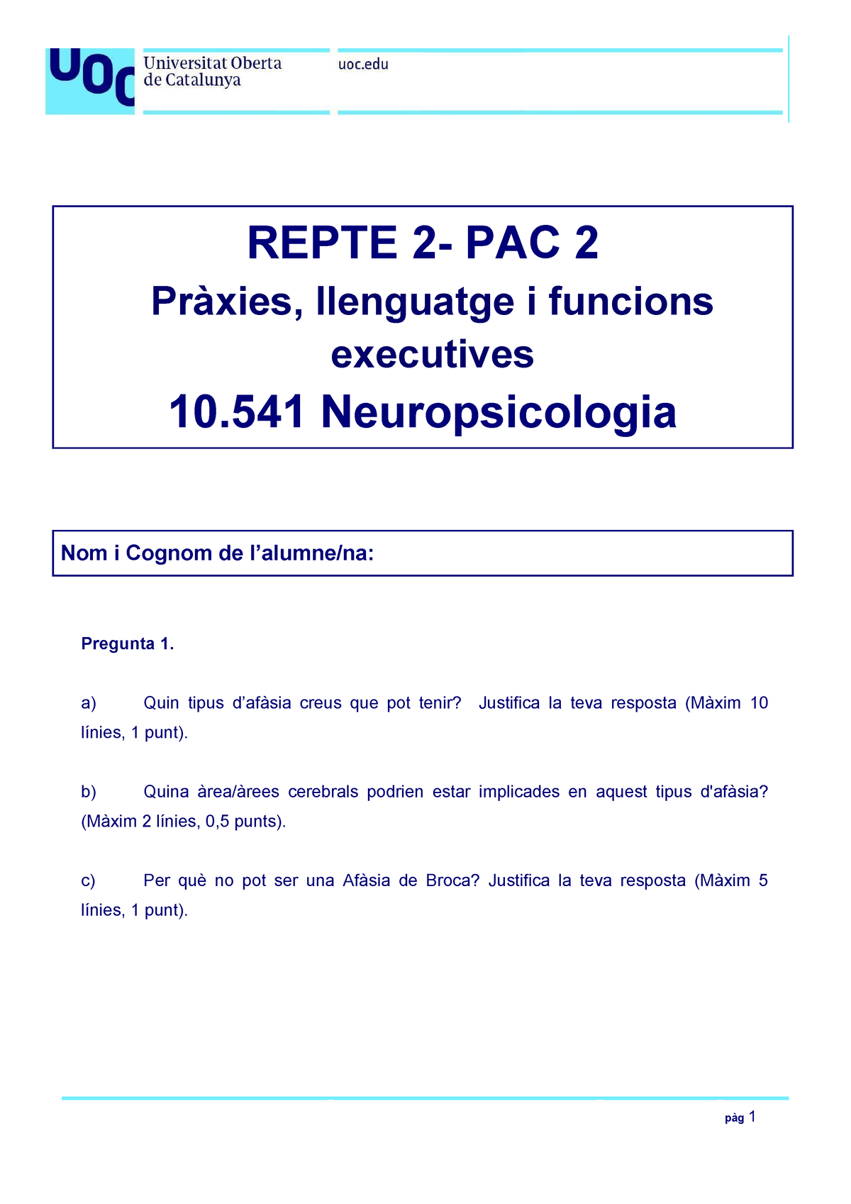 10.541 Plantilla Lliurament PAC PAC 2 - REPTE 2 - PAC 2 Pràxies ...