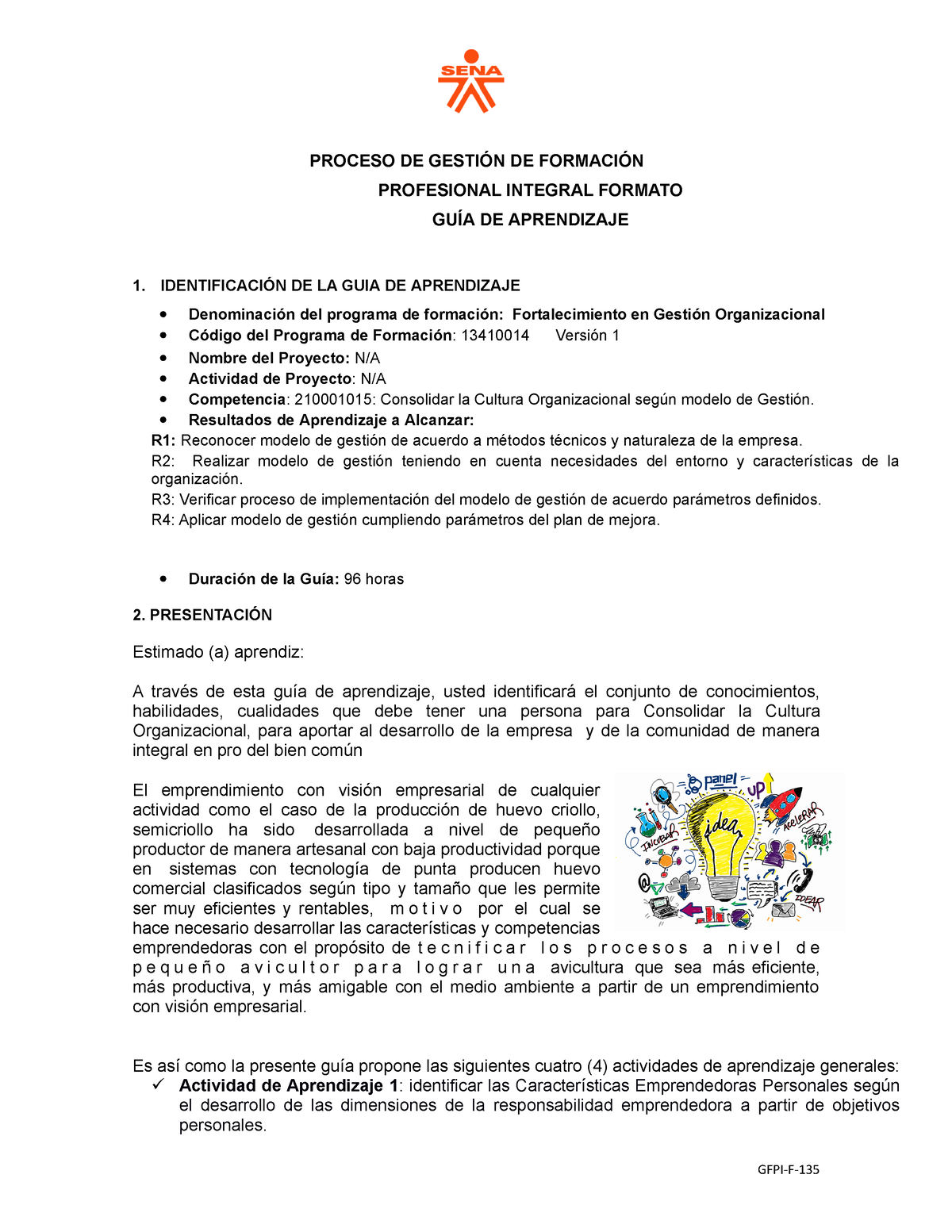 GFPI-F-135 2 GUÍA DE Aprendizaje 1 Emprendedor En Innovacion - PROCESO ...