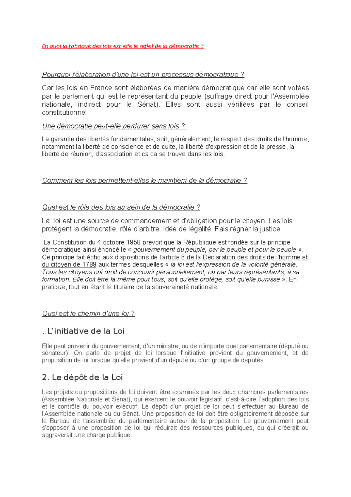 Fabrique des lois - Elles sont aussi vérifiées par le conseil ...