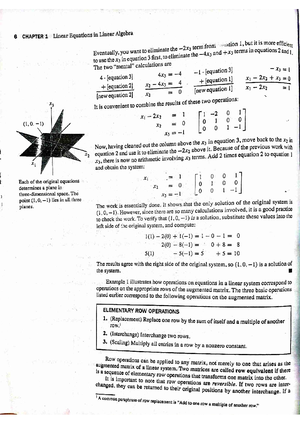 Lecture 10 - Linear Algebra and Its Applications - Studocu