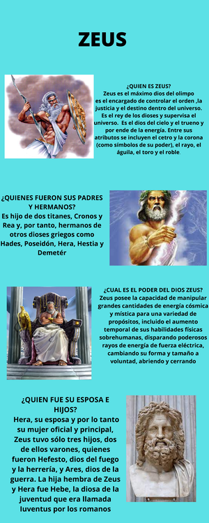 zeus simbolo de poder