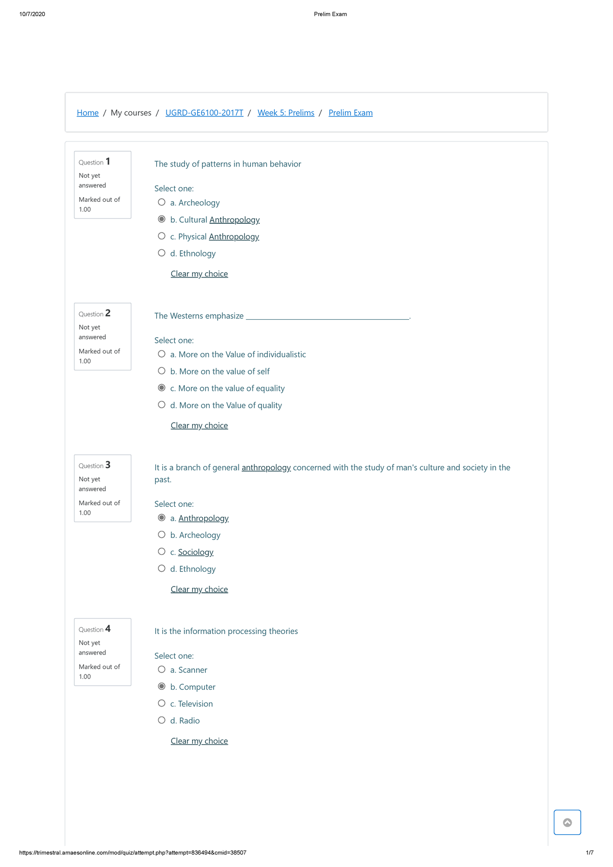 Toaz - .... - Home / My Courses / UGRD-GE6100-2017T / Week 5: Prelims ...