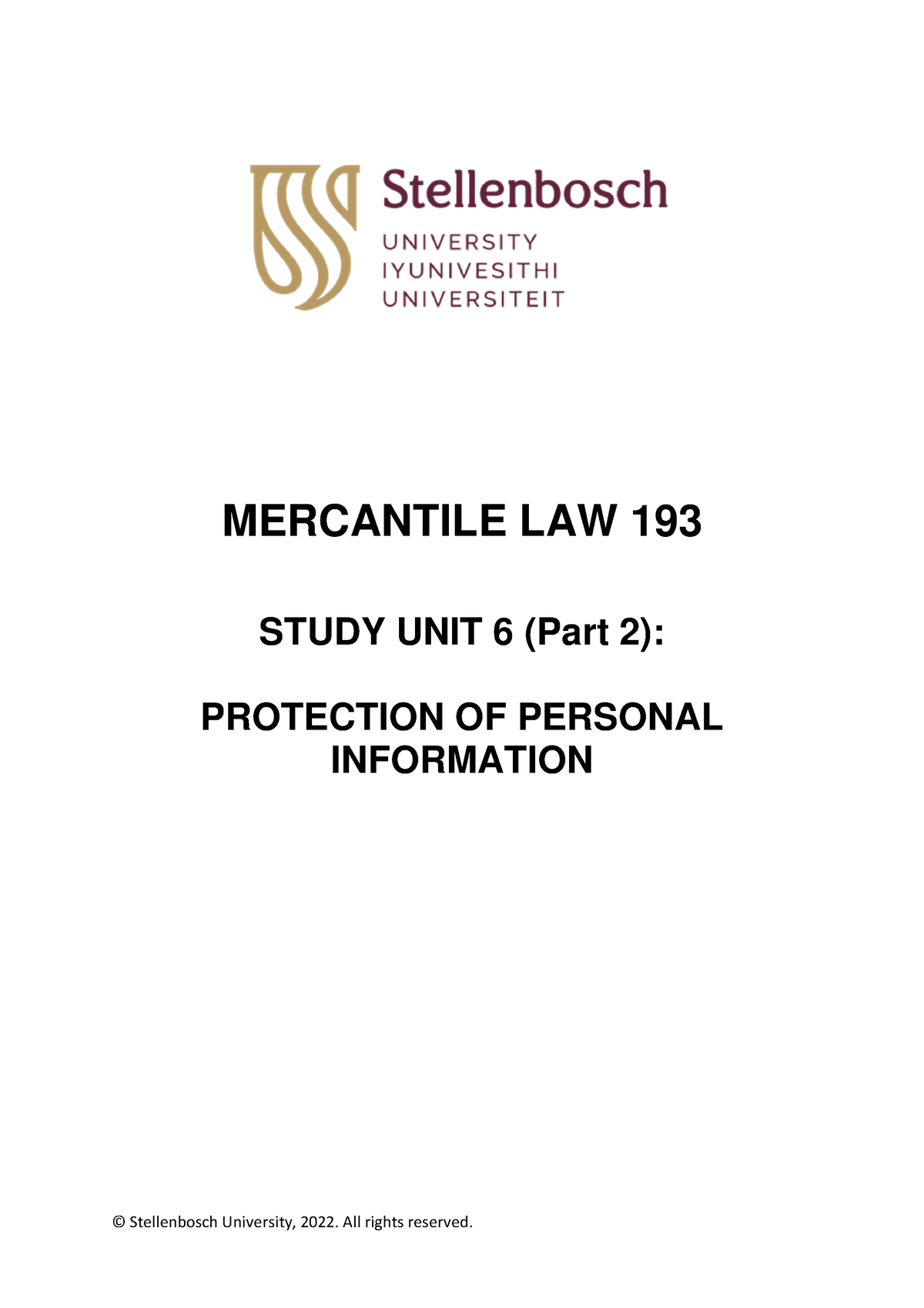 mercantile law case study