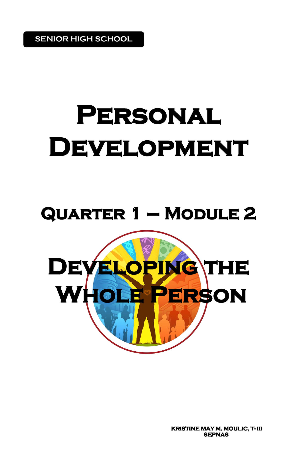 essay about developing the whole person