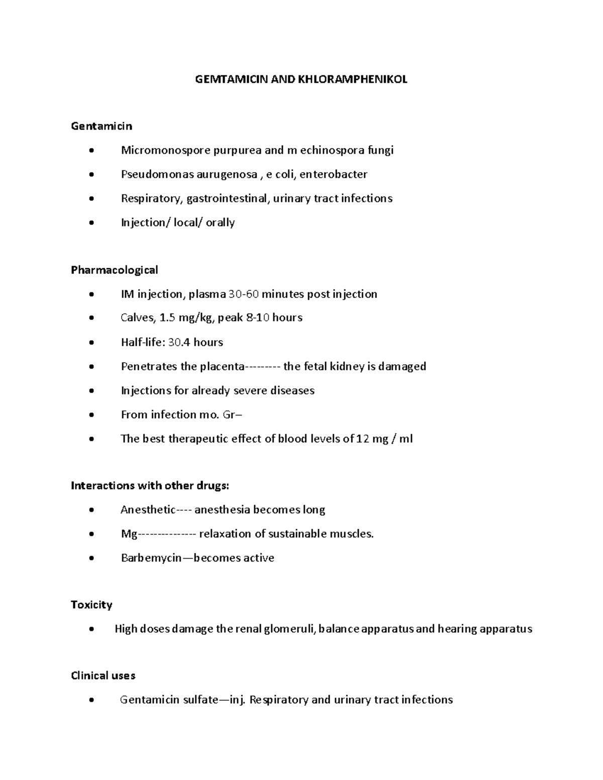 Gemtamicin And Khloramphenikol - GEMTAMICIN AND KHLORAMPHENIKOL ...