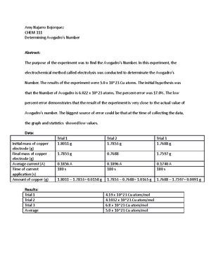 Chemistry Notes-3 - Independent, Dependent, and Control Variables In an ...
