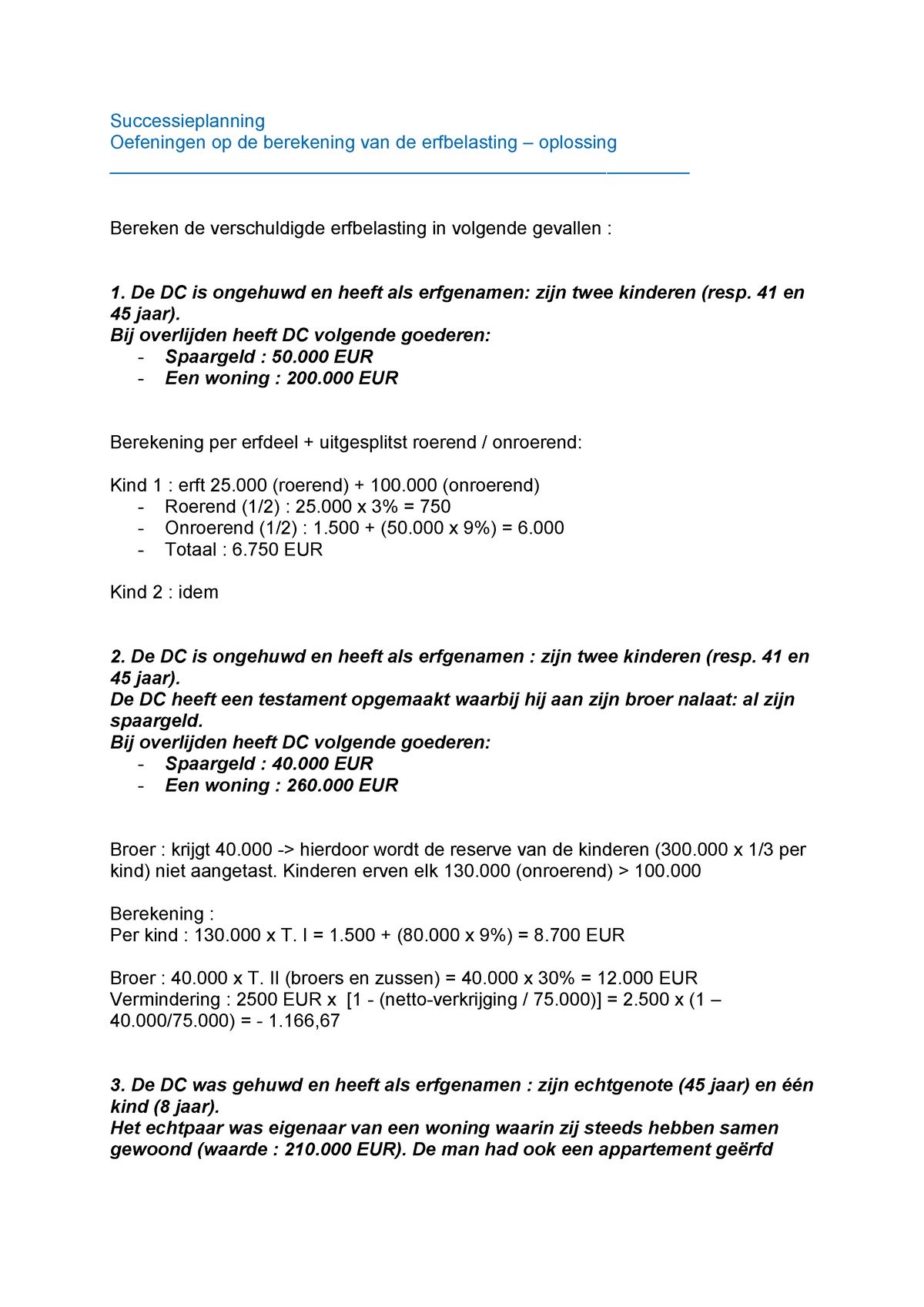 FV-2016-Successieplanning - Successieplanning Oefeningen Op De ...