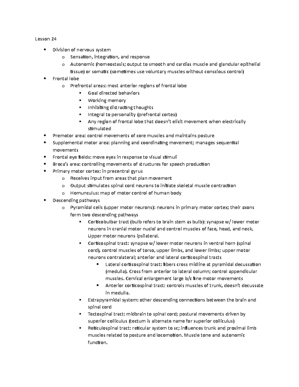 Test 7 - Study Guide for Test 7 (lecture and book) - Lesson 24 Division ...