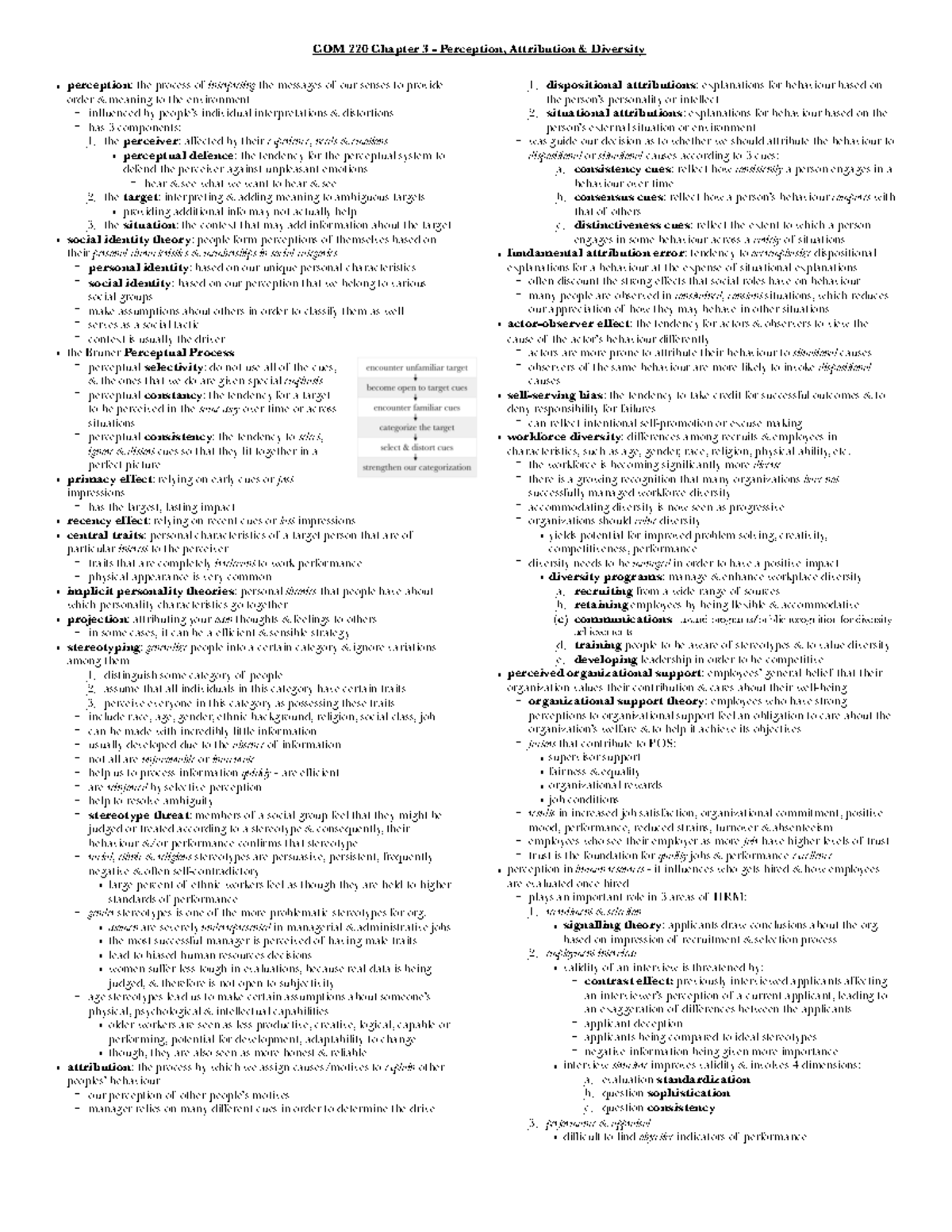 COM 220 Notes - Ch. 3 - Dr. Lawrence Saunders - COM 220 Chapter 3 ...