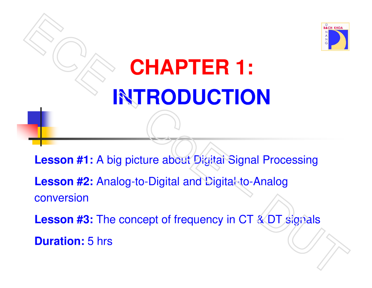 Chapter 1-NA - CHAPTER 1:CHAPTER 1: INTRODUCTIONINTRODUCTION Lesson #1 ...