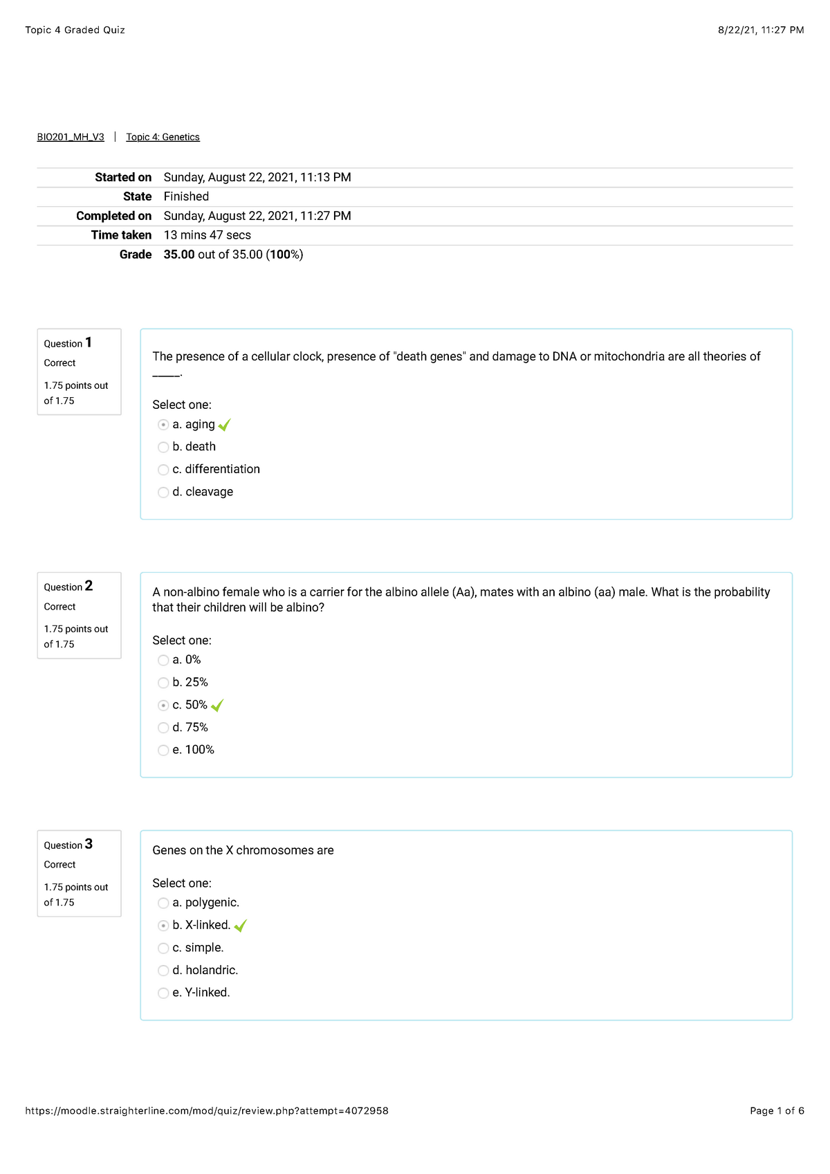 A&P Topic 4 Graded Quiz - A&P quiz to practice your skills and test ...