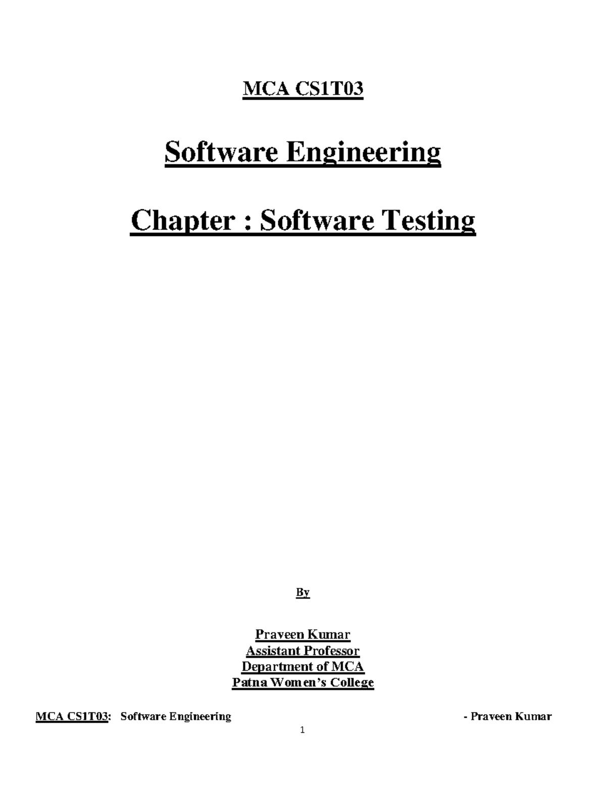 software-testing-study-materials-mca-cs1t03-software-engineering