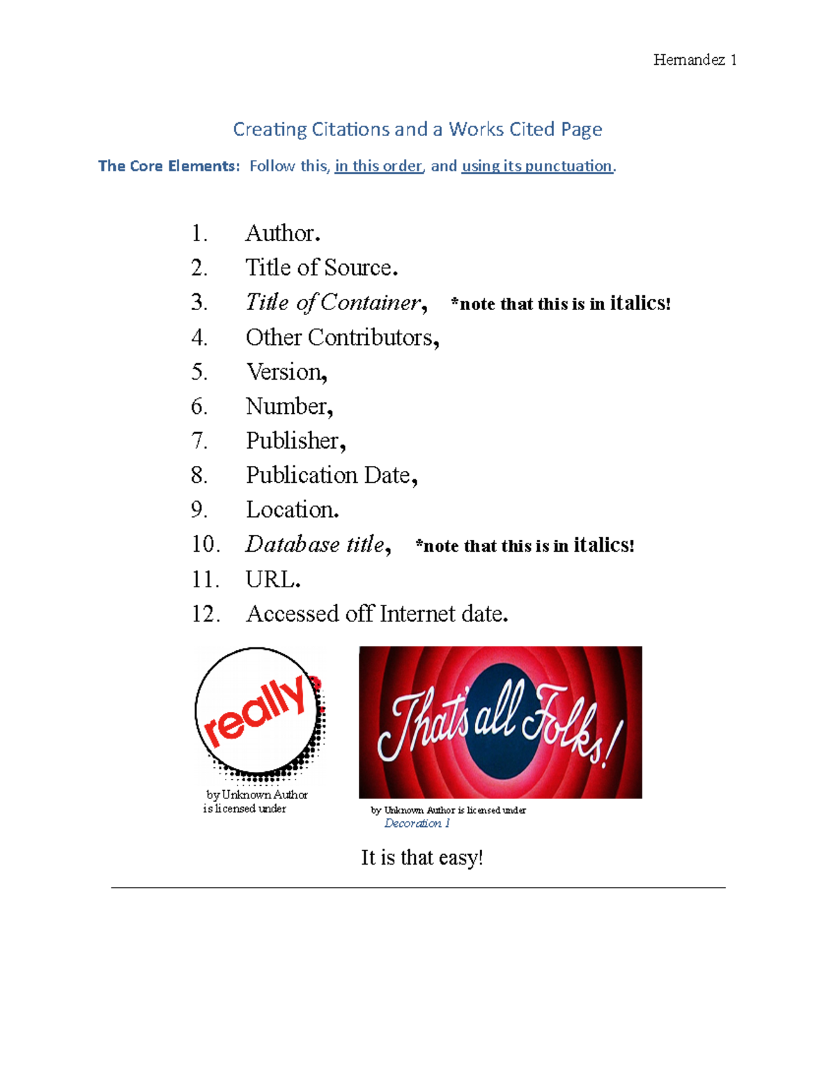 Works Cited Citation Blunders: Are You At Risk? - 5io938u