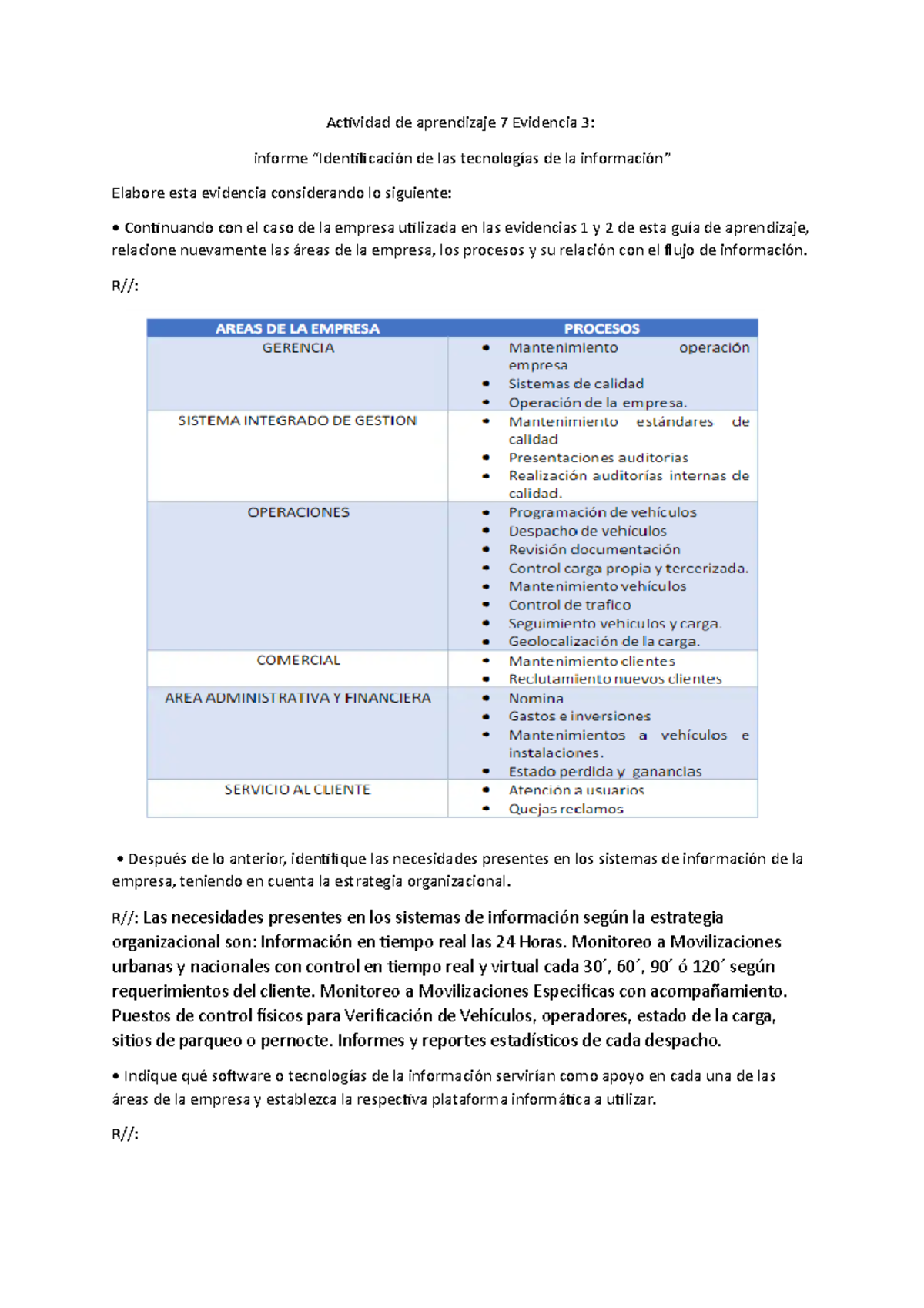 Actividad 7 Evidencia 3 Yuri Actividad De Aprendizaje 7 Evidencia 3 Informe “identificación 9215