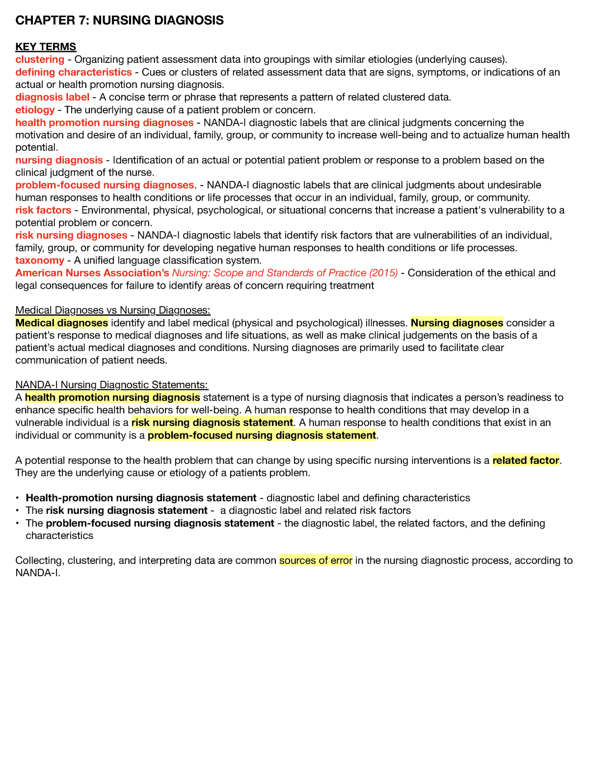 chapter-7-nursing-diagnosis-chapter-7-nursing-diagnosis-key-terms