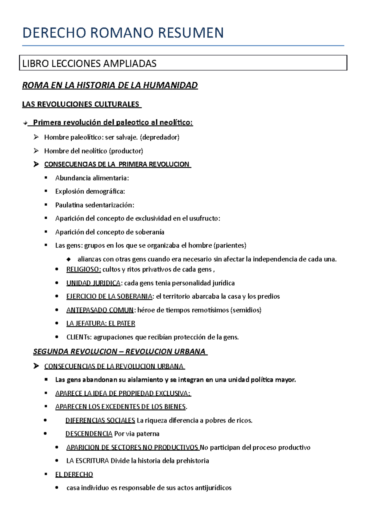 Resumen Integral Derecho Romano-2 - DERECHO ROMANO RESUMEN LIBRO ...