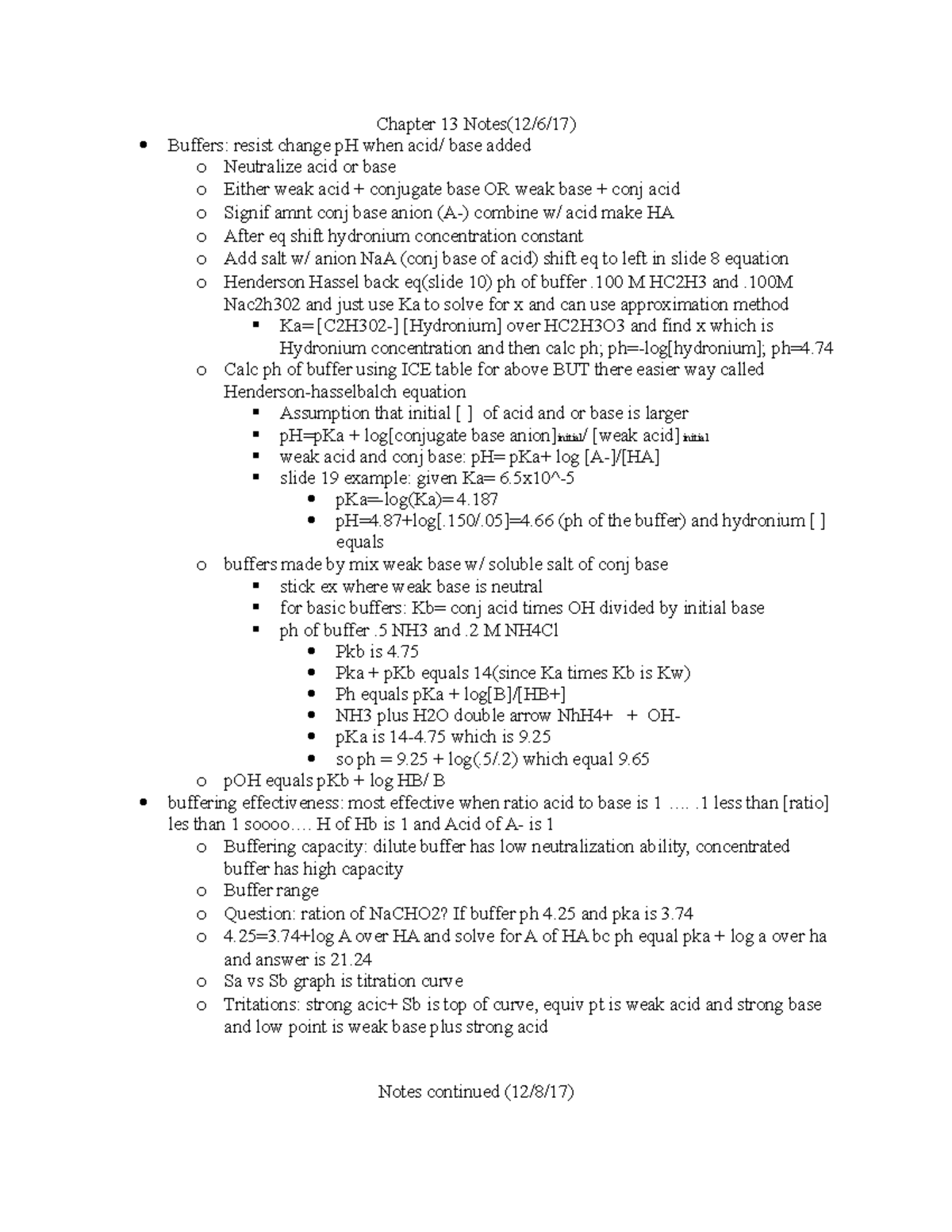 chapter-13-notes-chapter-13-notes-12-6-17-buffers-resist-change-ph