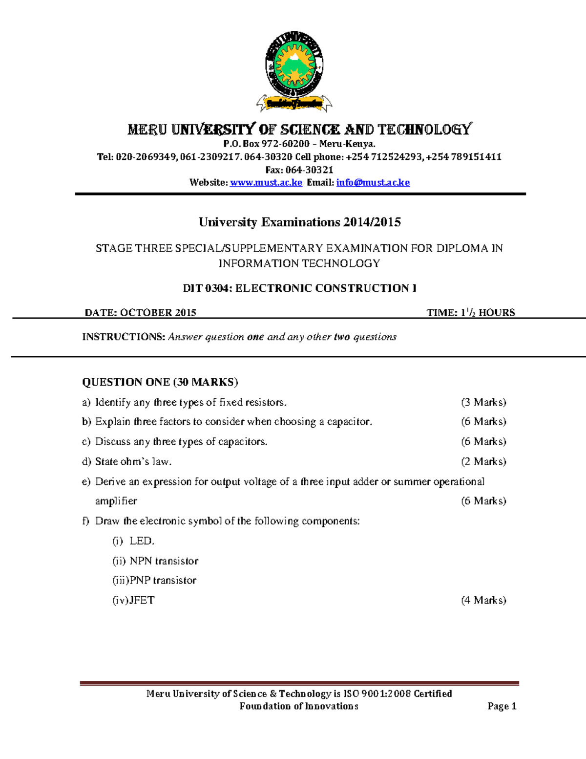 Microsoft-Word-5 - Meru University of Science & Technology is ISO 9001: ...