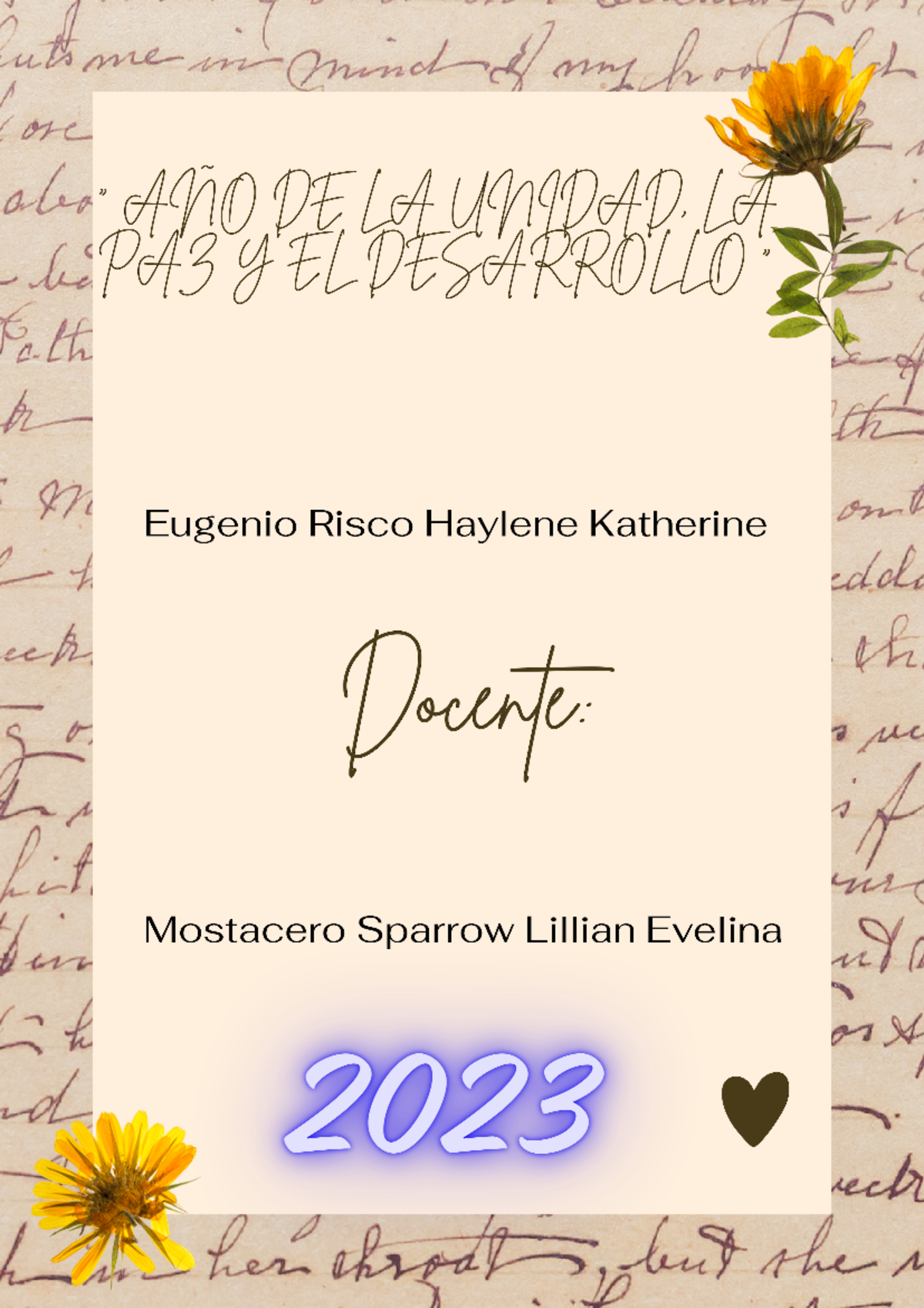 Documento A4 Carta de Agradecimiento Gracias Sencillo Elegante Floral ...