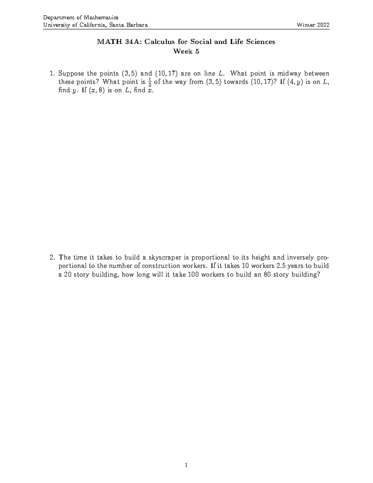 W22 MATH34A WS5 - worksheet for early math idk what to put here but it ...