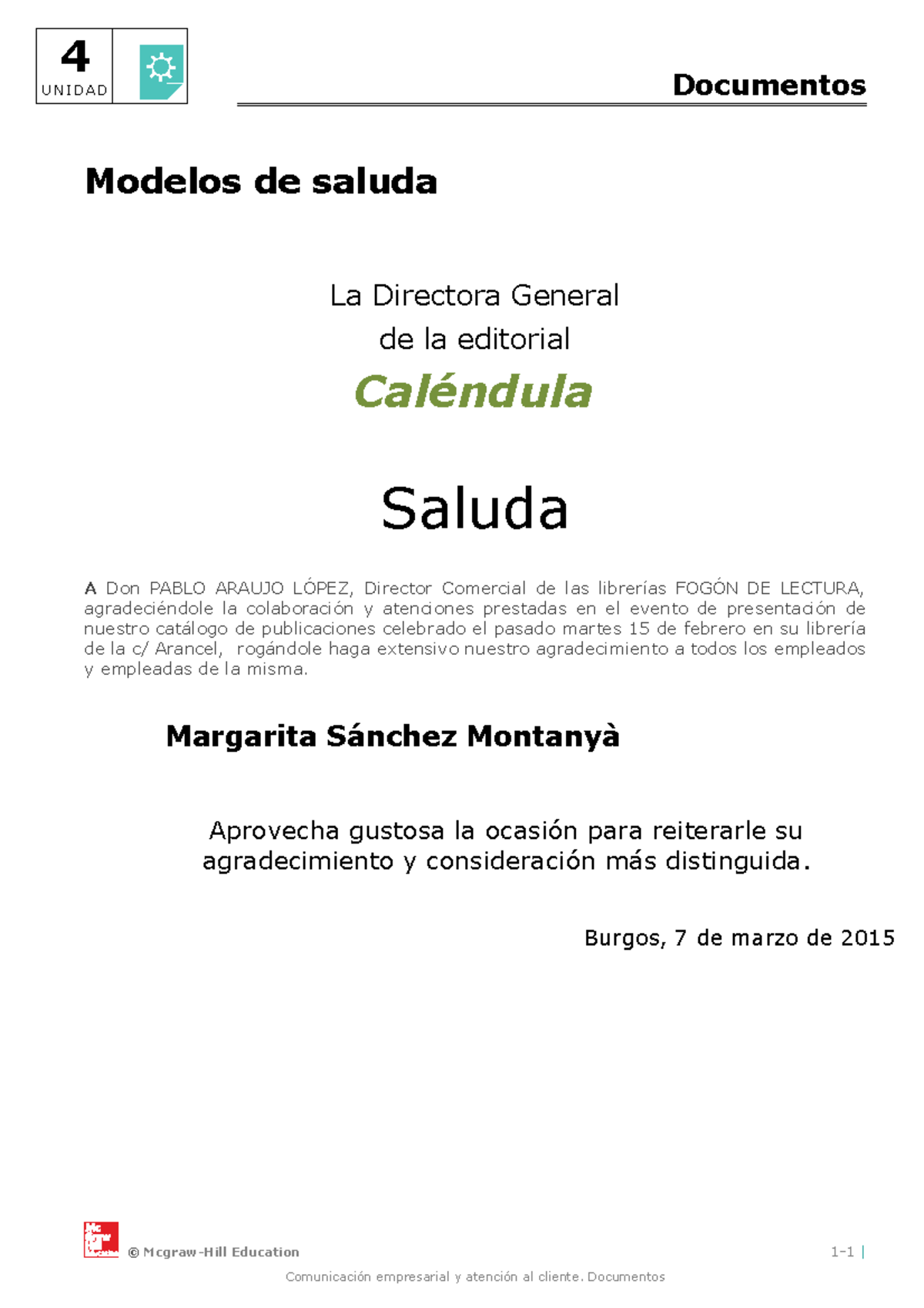 88448624064 Saluda U04 - Modelos De Saluda La Directora General De La ...