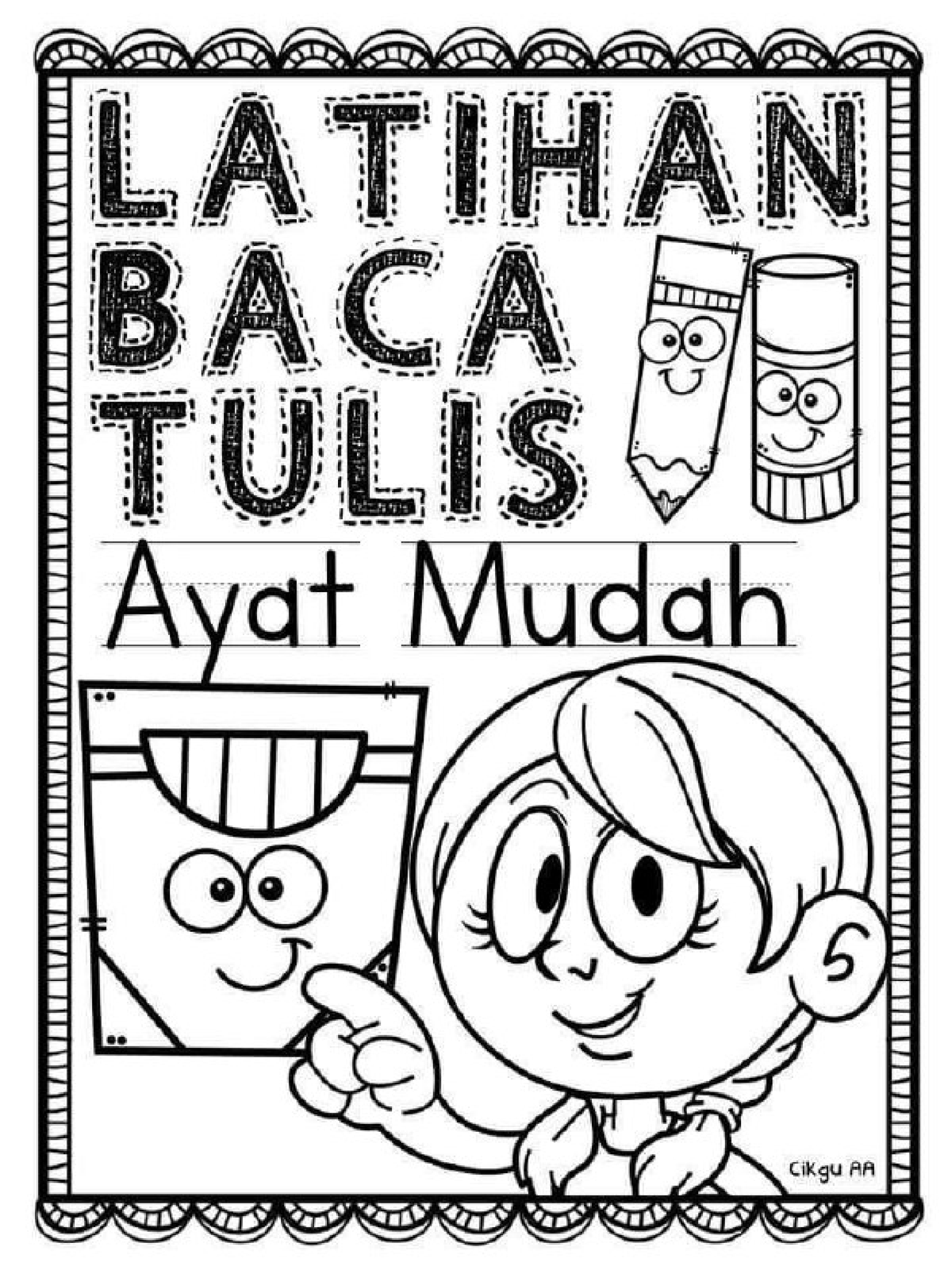 Latihan-baca-dan-tulis-ayat-mudah - POLITICS AND ADMINISTRATION - Studocu