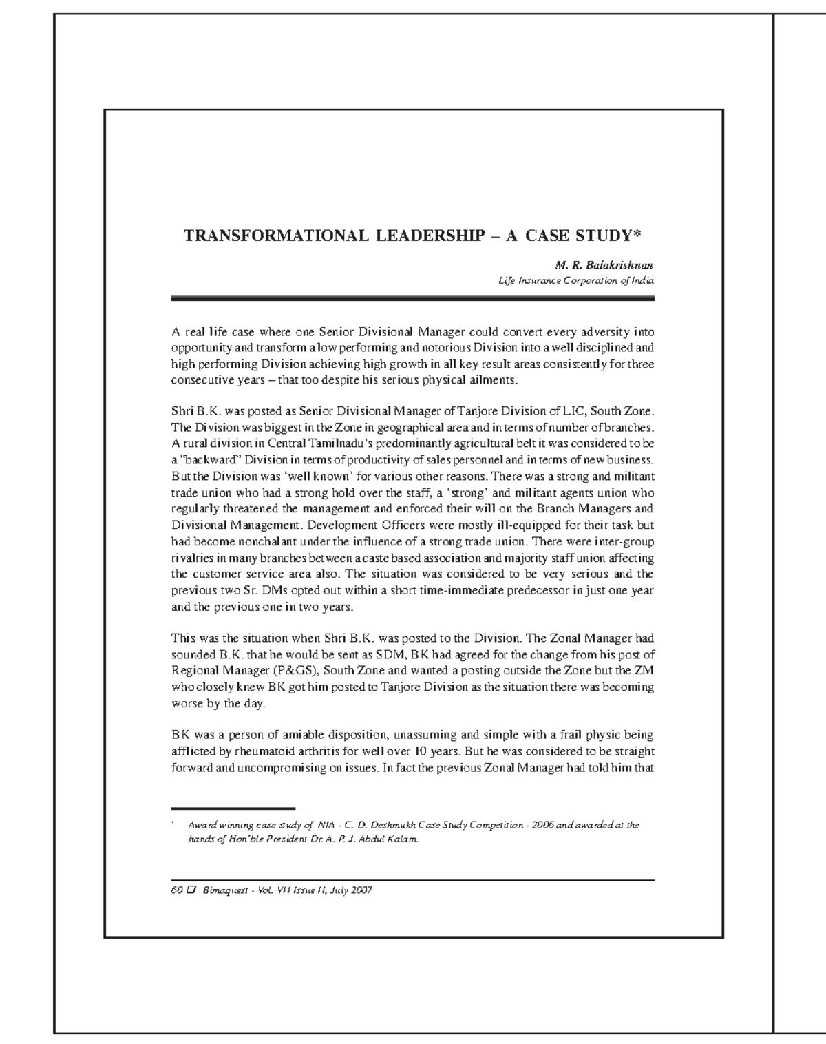 transformational-case-study-60-q-bimaquest-vol-vii-issue-ii-july