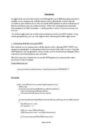 Notes - Client Server Client/Server Network In client-server network ...