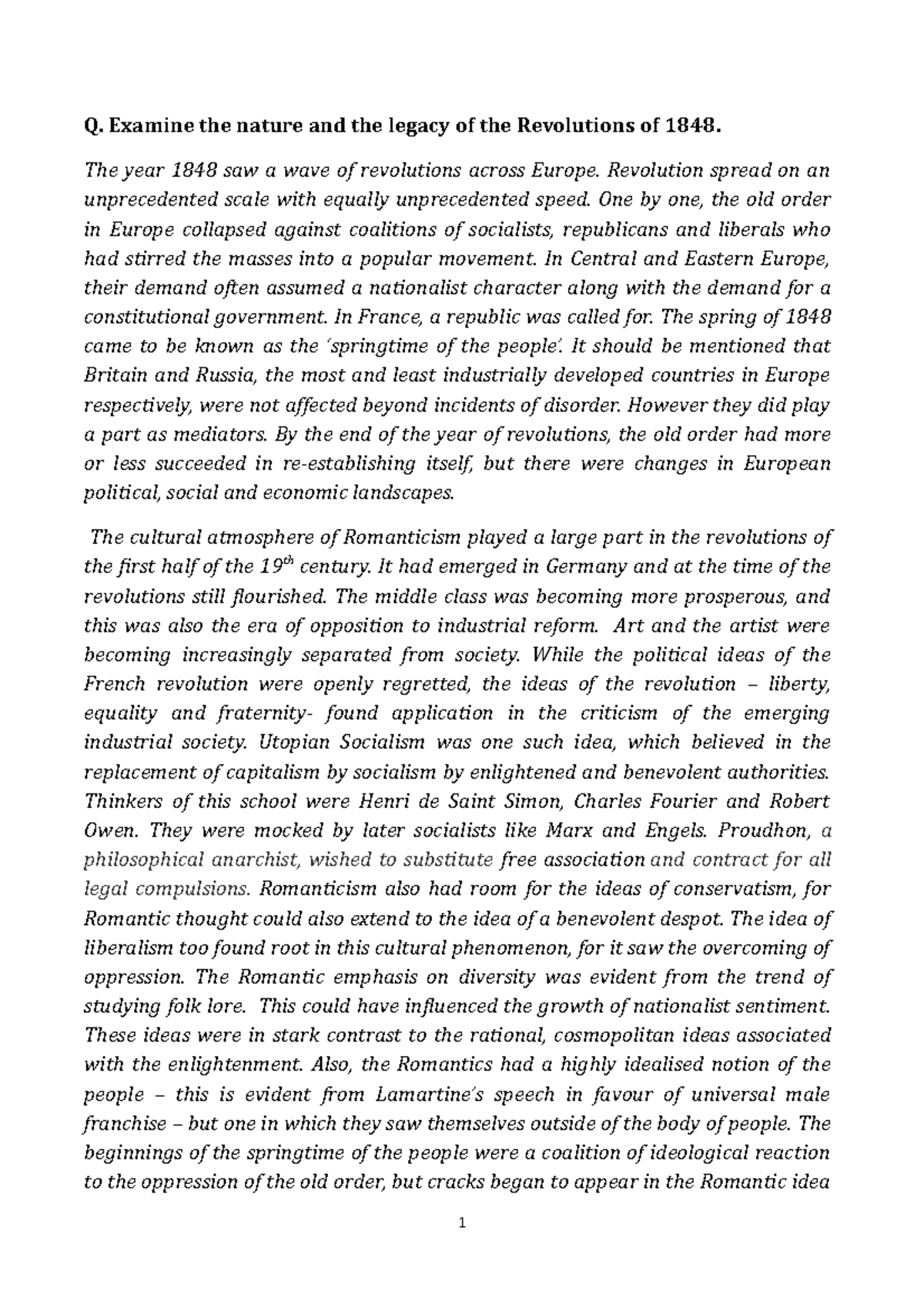 legacy-of-the-1848-revolution-q-examine-the-nature-and-the-legacy-of