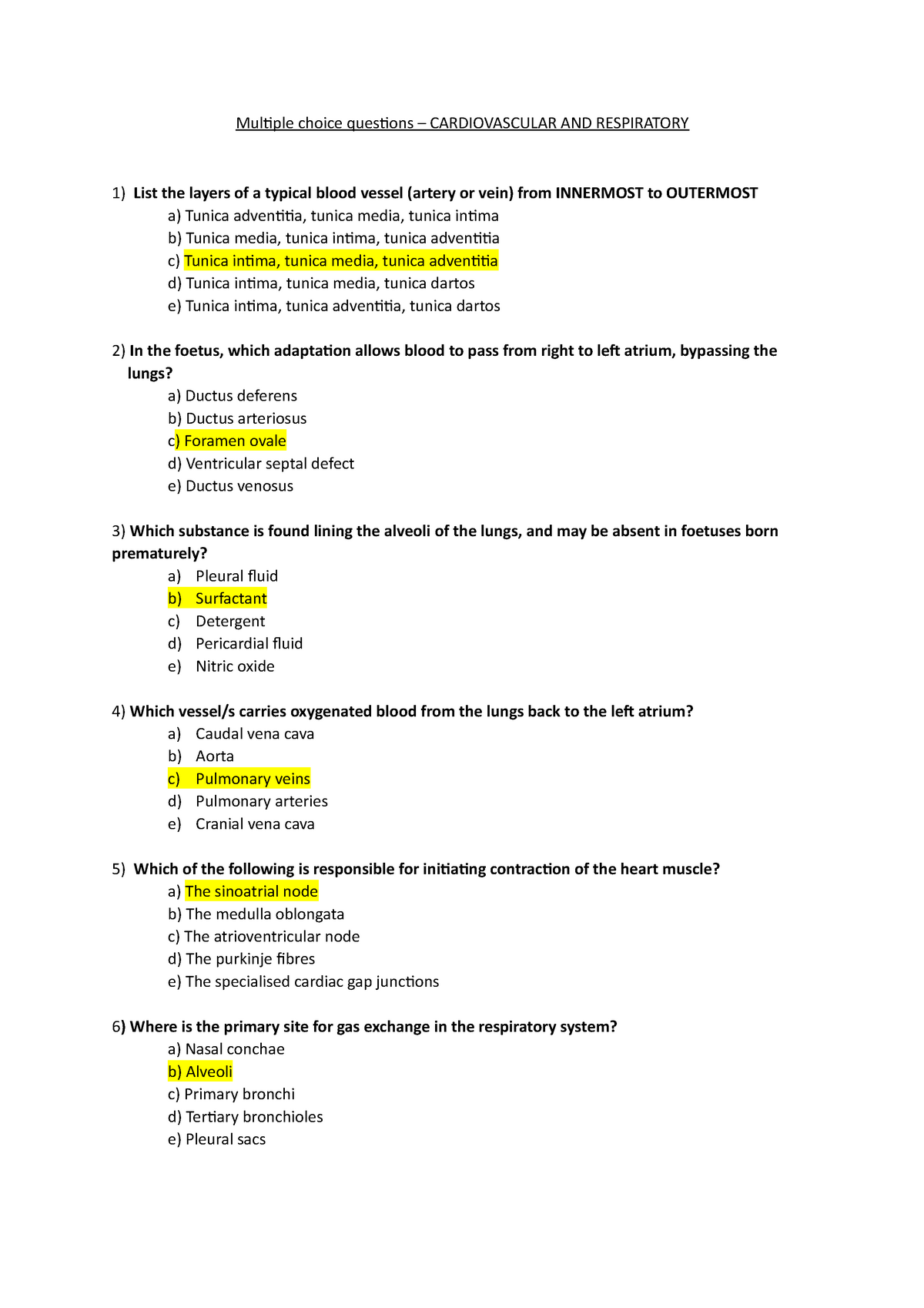 LIFE 215 MCQ Multiple Answer Questions MCQ With Answers Multiple 