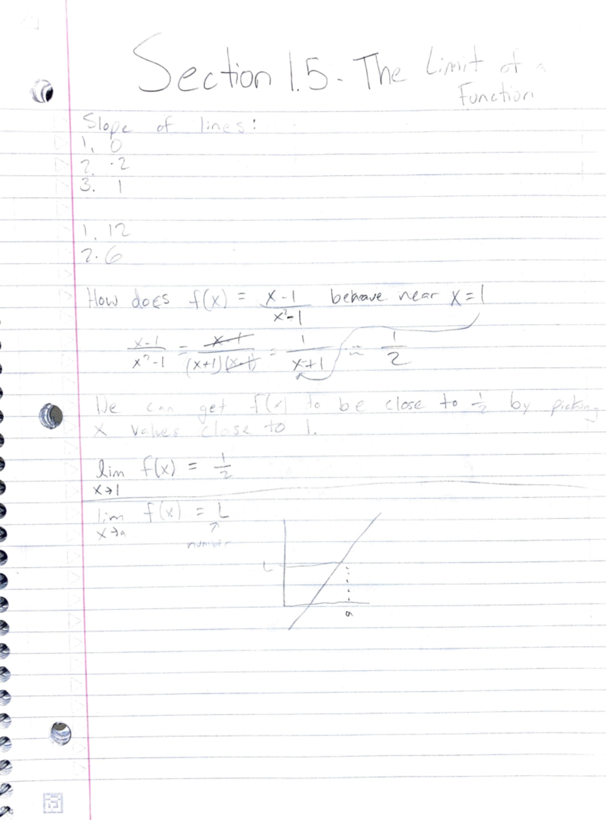 Math - Professor: Grace Work These are all lecture notes leading up to ...