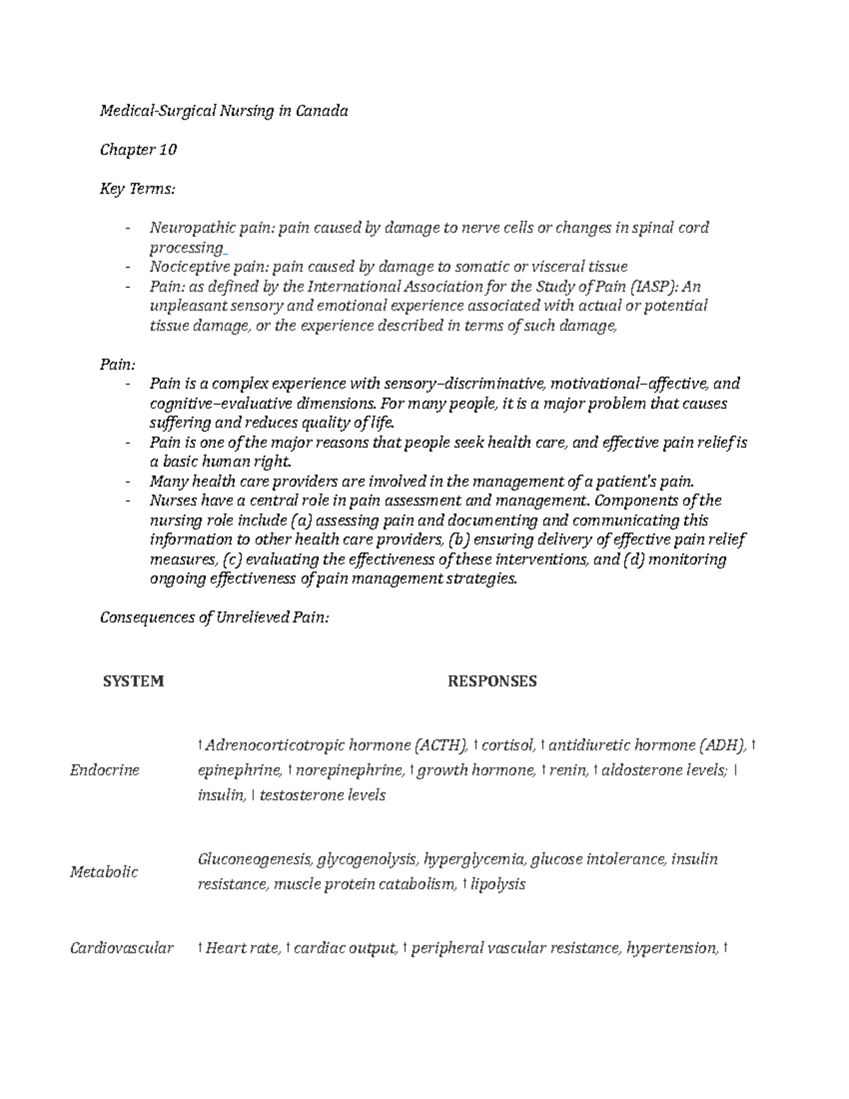 chapter-10-lecture-notes-6-medical-surgical-nursing-in-canada