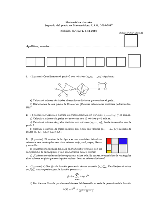 Hoja1 - Hoja De Ejercicios Matematica Discreta - Grado En Matematicas ...