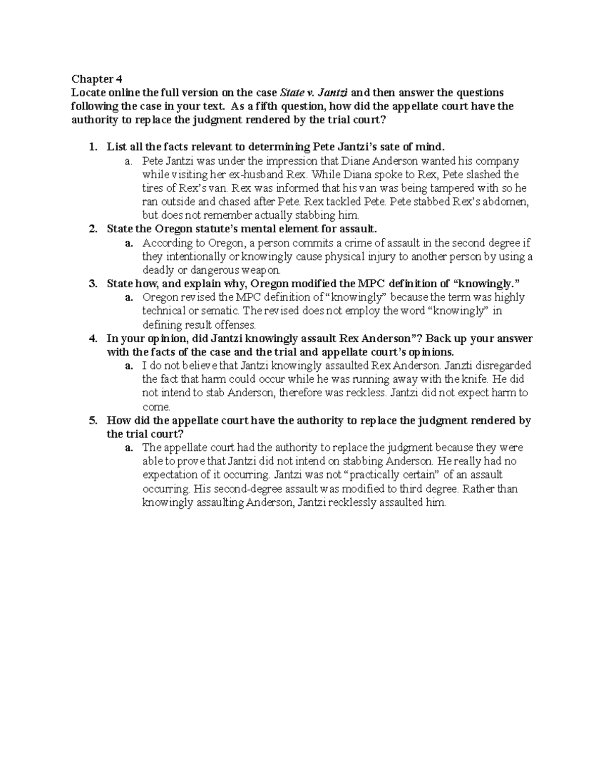 Chapter 4State vs Jantzi Chapter 4 Locate online the full version on