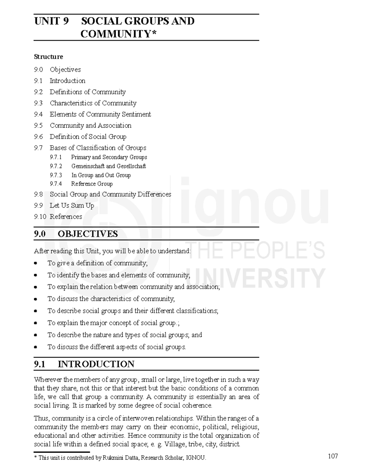 ignou sociology assignment pdf