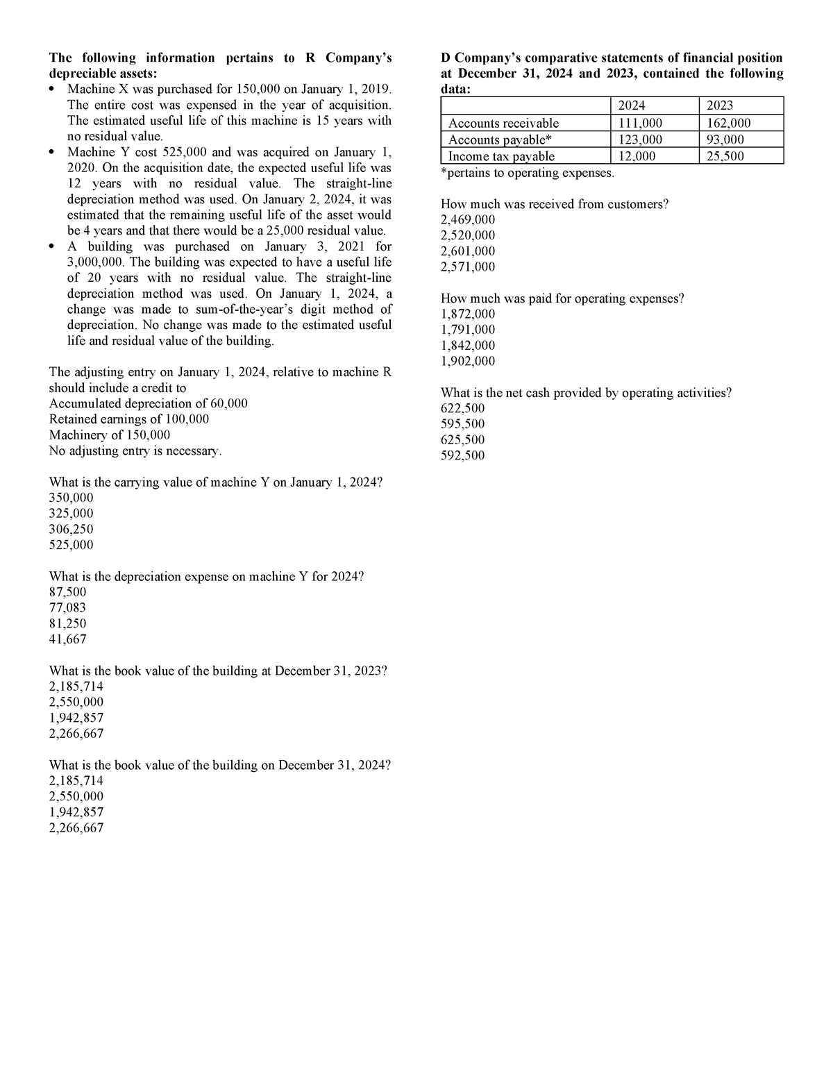 adjustments-to-retained-earnings-the-following-information-pertains