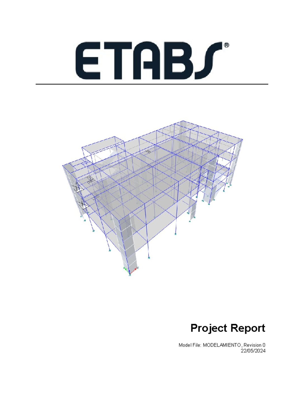 Project Report - Project Report Model File: MODELAMIENTO, Revision 0 22 ...