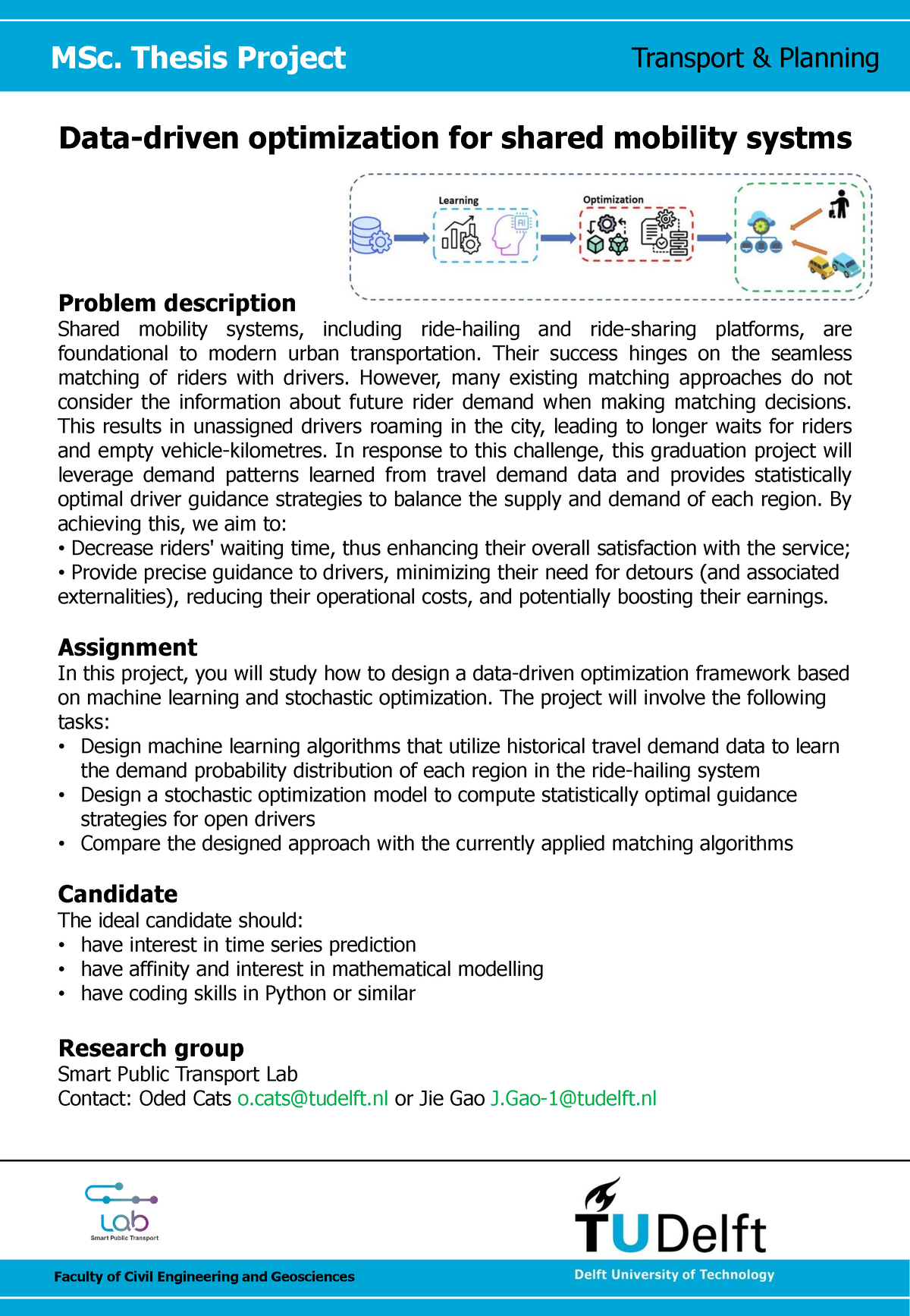 data driven thesis