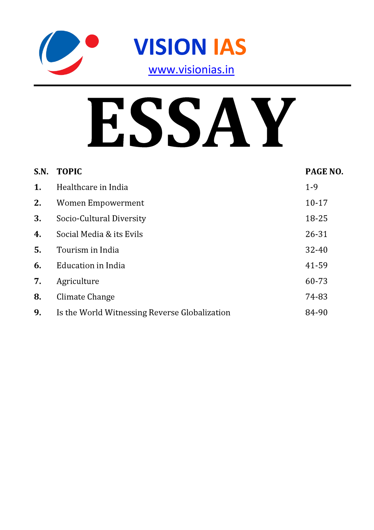 ias dream essay