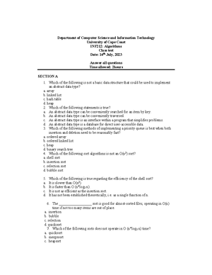 Critical Thinking Pasco - Information Technology - Studocu