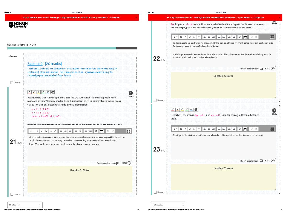 Mock Exam Questions - Mock exam 4 - 09/02/2021 This: Mock exam - Studocu